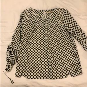 Sfera blouse black and white